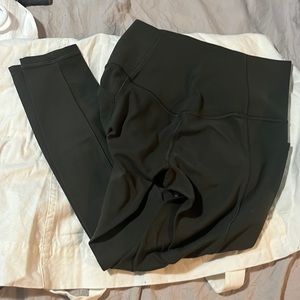 Athleta yoga pants hunter green size XS